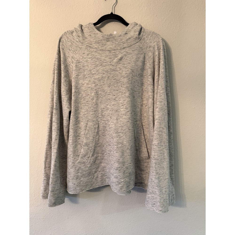 Women's Splendid Womens Cowl Neck Hoodie,‎ Size X-large - Grey